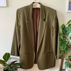 Vintage Olive Blazer